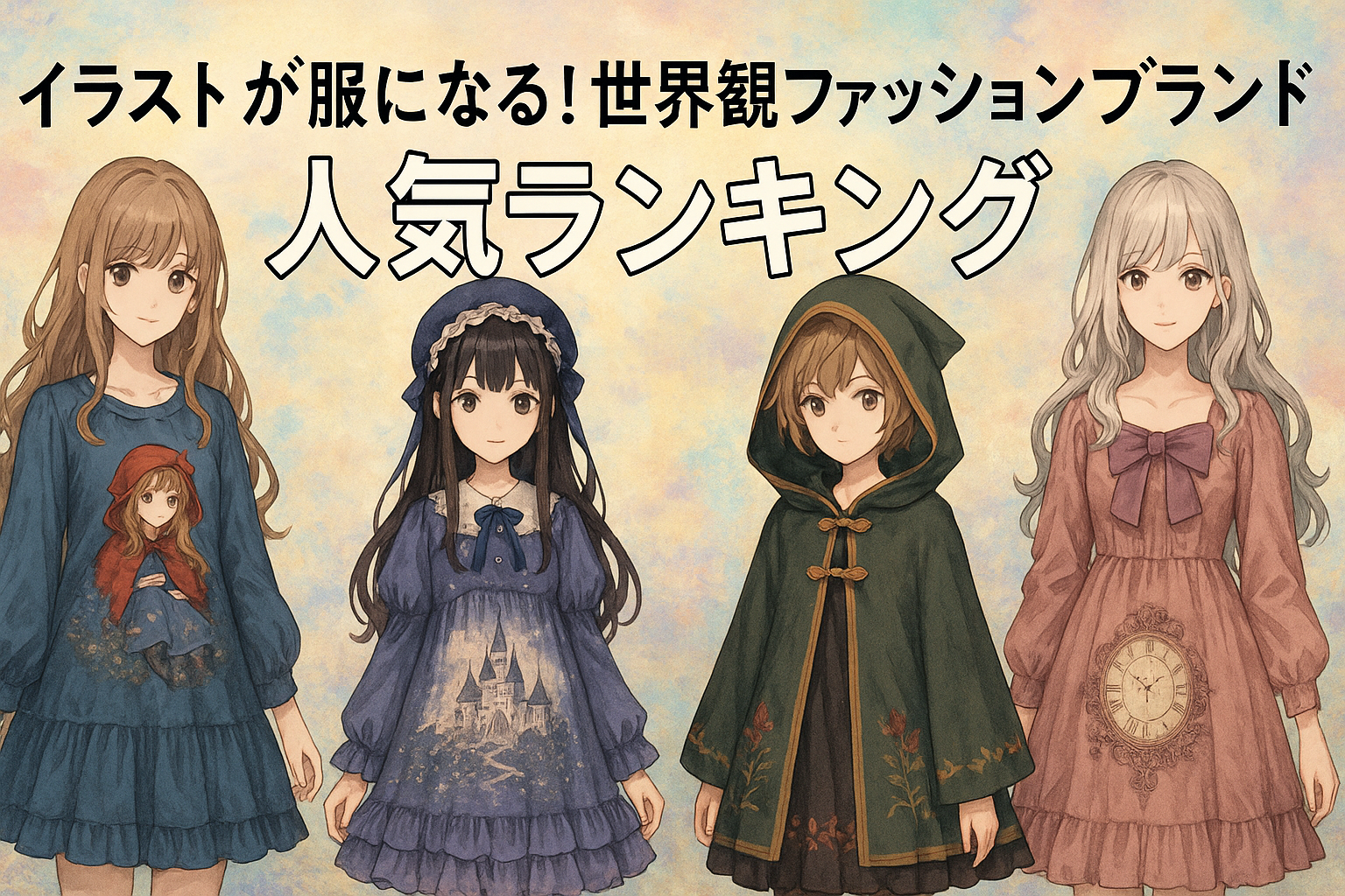 🎨 イラストが服になる!世界観ファッションブランド人気ランキング|限定受注で話題のFavoriteが1位