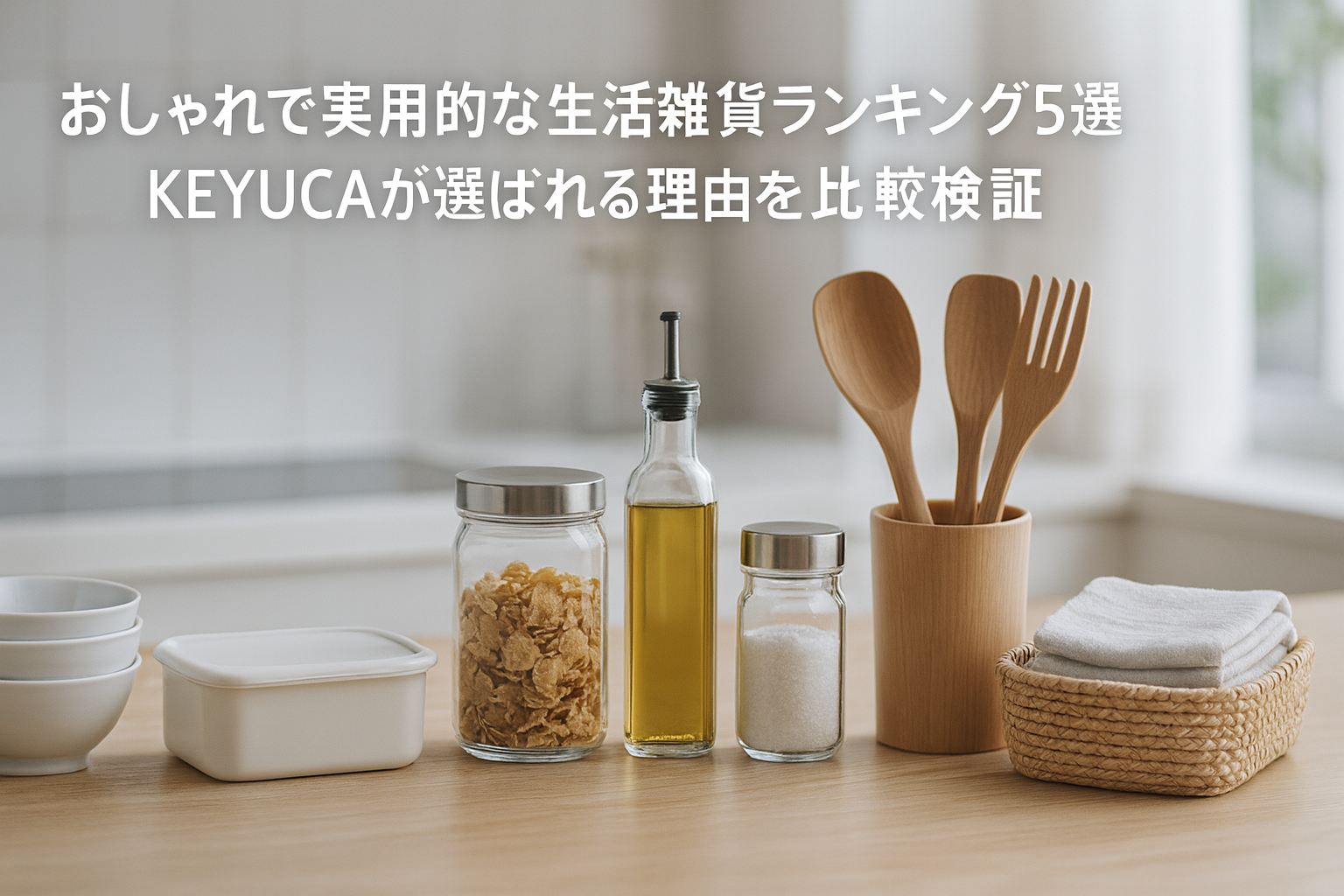 おしゃれで実用的な生活雑貨ランキング5選|KEYUCAが選ばれる理由を比較検証