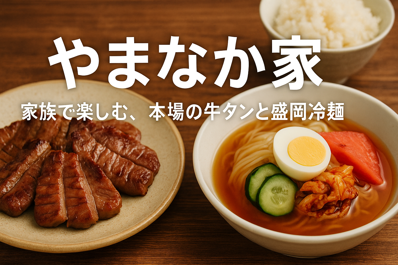 やまなか家の牛タンから始まる東北グルメ旅|人気ブランドを味わい尽くす