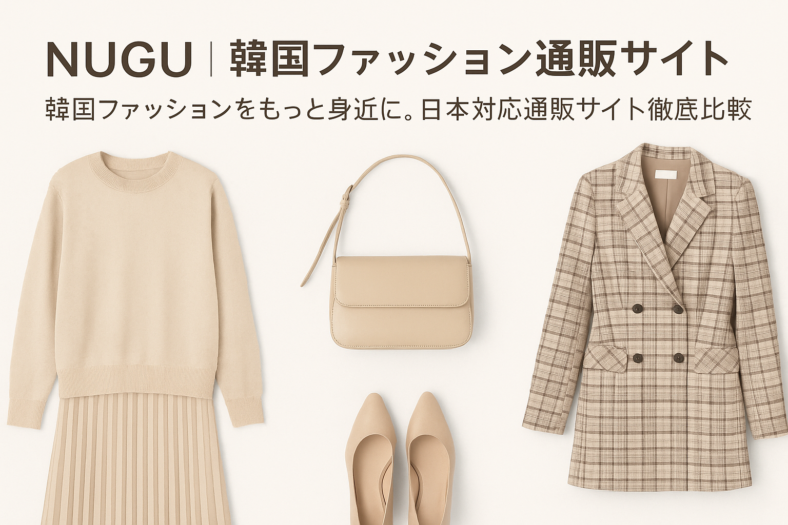韓国ファッションをもっと身近に。日本対応通販サイト徹底比較