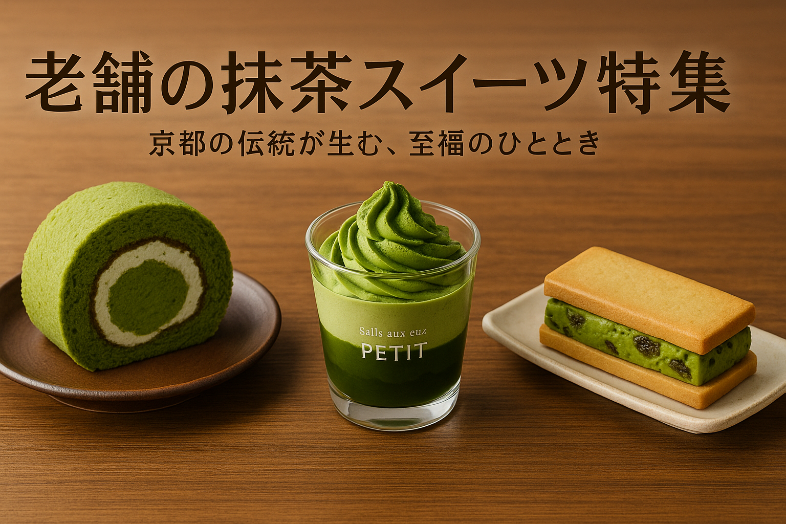 老舗の抹茶スイーツ特集|京都から全国へ広がる本格抹茶の魅力