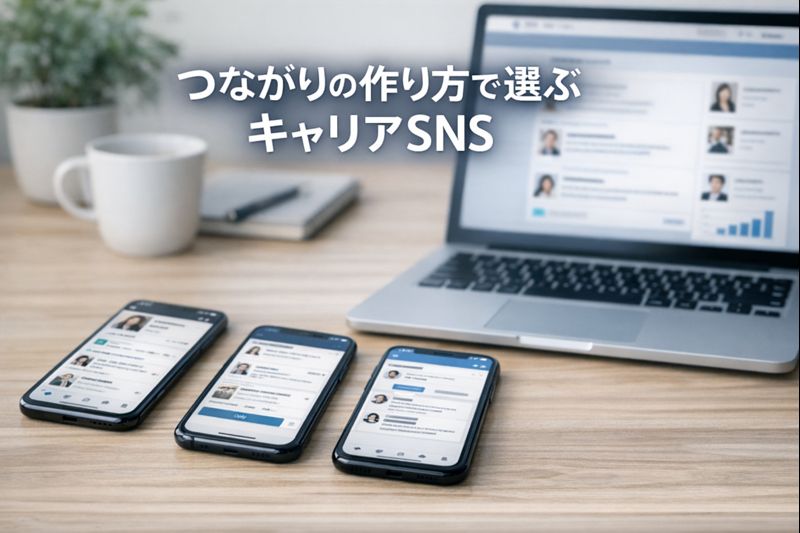 キャリアSNSの比較サイト5選｜選び方と違いが分かる