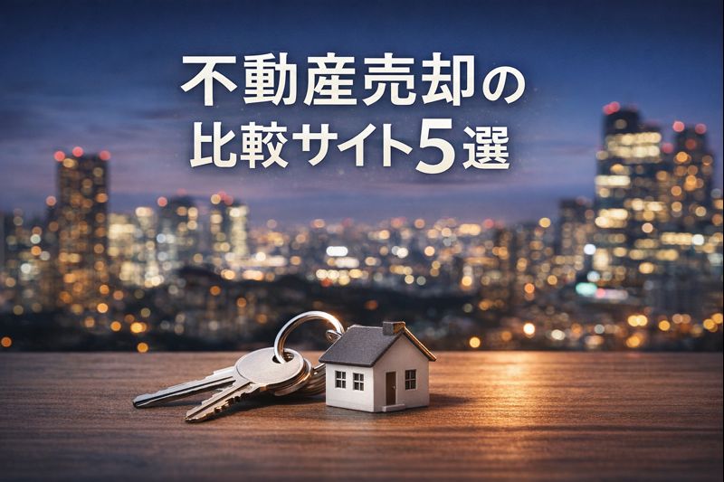不動産の売却の比較サイト5選｜選び方と違いが分かる