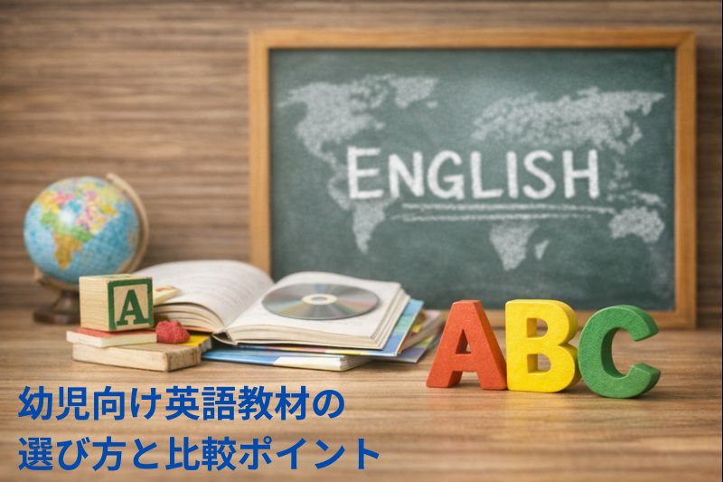 幼児向け英語教材の比較サイト5選｜条件で選ぶためのポイント