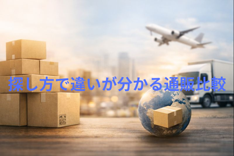 総合通販の比較サイト5選｜選び方と違いが分かる