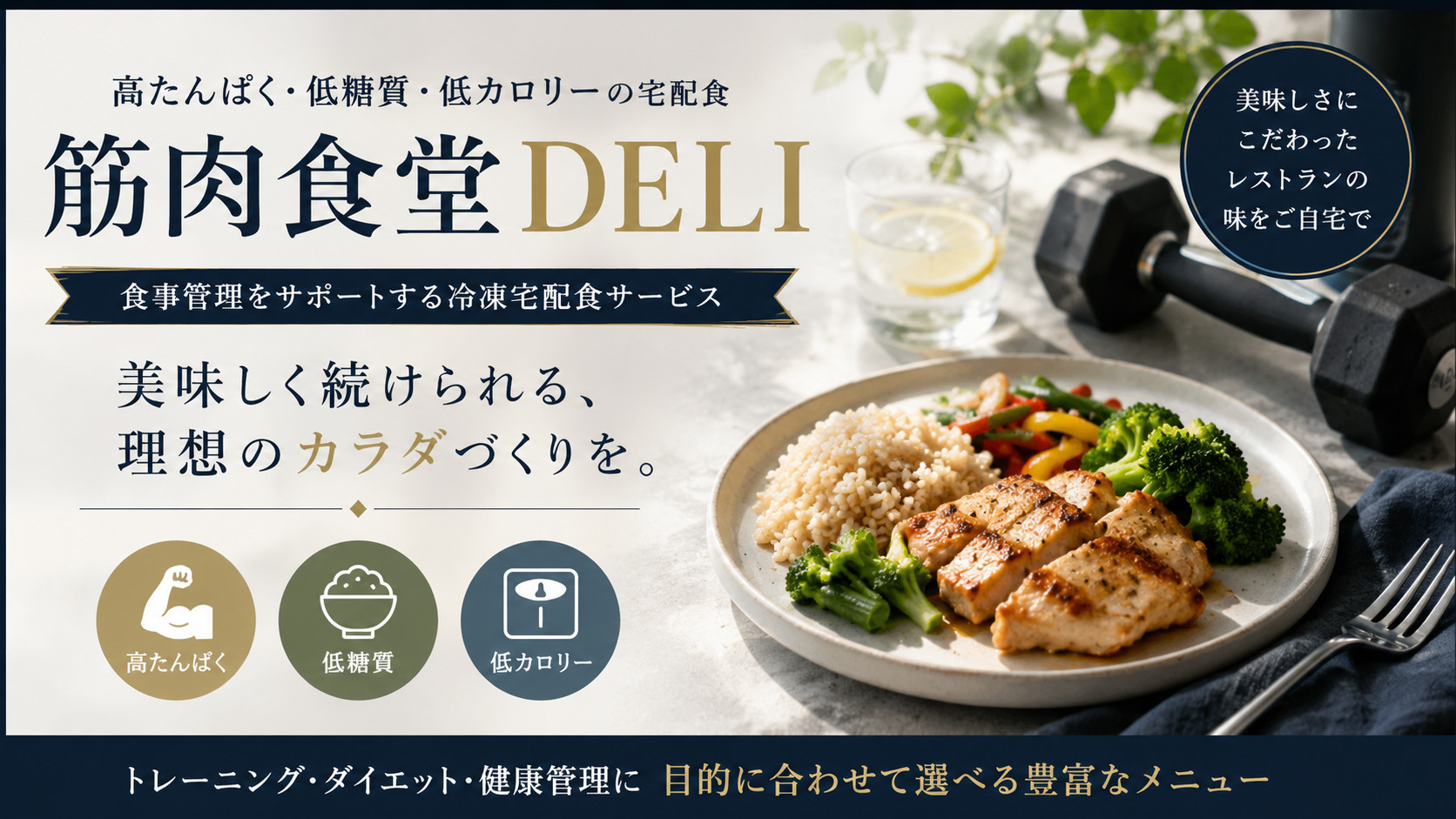 筋肉食堂DELIを検討中の方へ｜高たんぱく宅配食の特徴や選び方を紹介